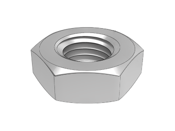 ASME B18.2.2.10 tunga tunna muttrar Heavy Hexagon Tunn Nut