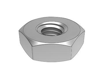 ASME B18.2.2.1-2 Liten sexkantmutter